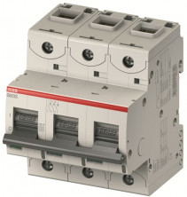 ABB Выключатель автоматический 3-полюсный S803N C6