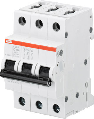 ABB Выключатель автоматический 3-полюсной S203M Z0.5