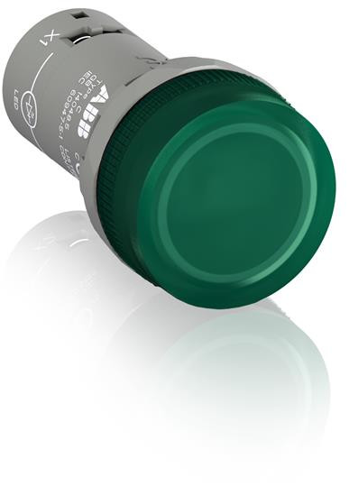ABB CL2-513G Лампа зеленый со встроенным светодиодом 110-130В AC