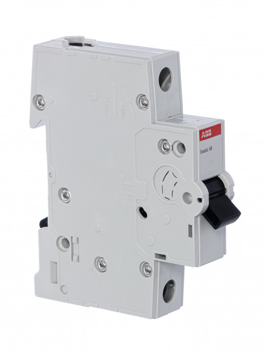 ABB Выключатель автоматический 1P, 20A, C, 4,5кА, BMS411C20