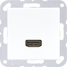 JUNG A 500 Белая Розетка HDMI 1-ая