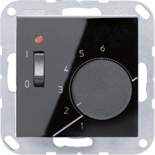 JUNG A 500 Черный Термостат комнатный, 10(4)А