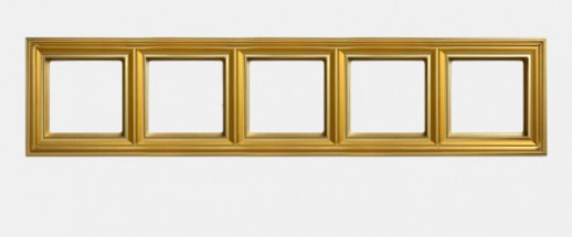 JUNG EcoProfi DECO Золото Рамка 5-ая
