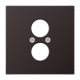JUNG крышка для 2 гнезд, Dark
