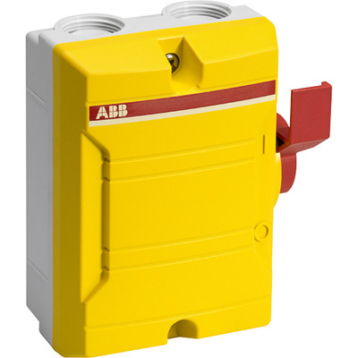 ABB BWS316 Выкл в боксе с доп. контактом 3р 16А IP65 BWS316Y TPN