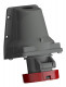 ABB Easy&Safe Розетка для монтажа на поверхность 316ERS6W, 16A, 3P+E, IP67, 6ч
