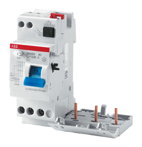 ABB DDA2 Блок.диф.тока 2мод. DDA203 A-25/0,5