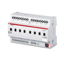 ABB KNX SD/S 8.16.1 Светорегулятор 8-х канальный для ЭПРА 1-10B, 10A, DIN-рейка