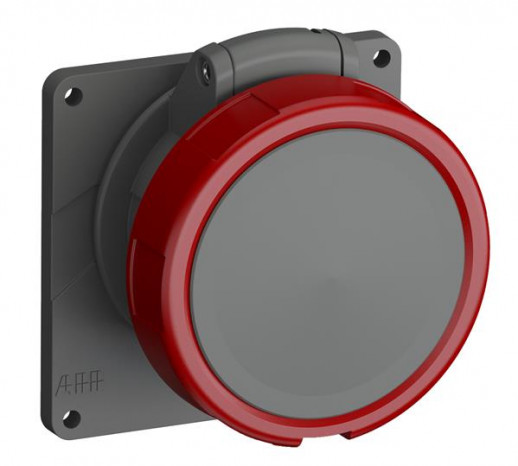 ABB Easy&Safe Розетка с прямым фланцем 332ERU6W,32A,3P+E,IP67,6ч