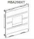 ABB Модуль для Tmax MCCB XT6,3/4P, ширина 2, высота 4