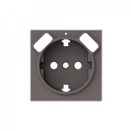 ABB SKY Тауп Накладка для розетки SCHUKO с 2хUSB ЗУ, арт.8188.3