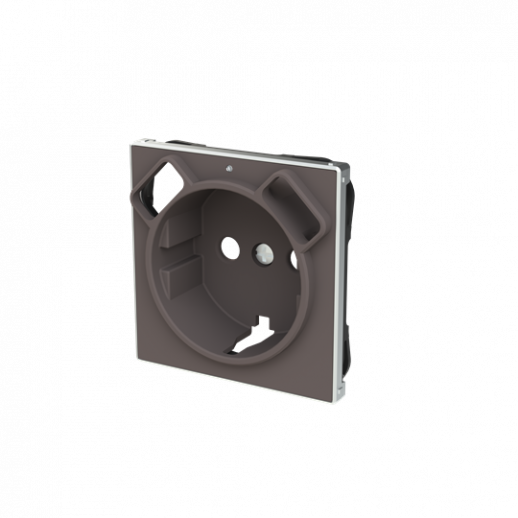 ABB SKY Тауп Накладка для розетки SCHUKO с 2хUSB ЗУ, арт.8188.3