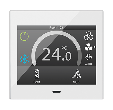 ZVIZ35V3W Емкостная сенсорная панель Z35 белый с 3,5-дюймовым дисплеем и датчиком влажности v3