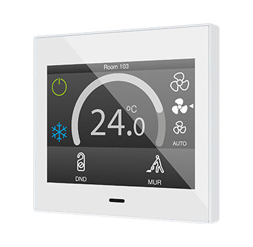 ZVIZ35V3W Емкостная сенсорная панель Z35 белый с 3,5-дюймовым дисплеем и датчиком влажности v3