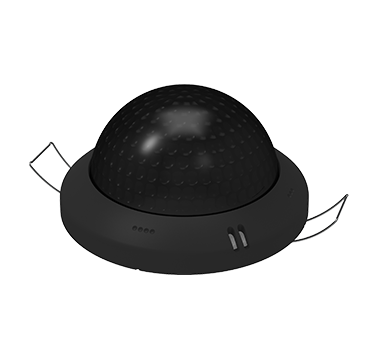 Zennio ZPDCMSA Мультифункциональный датчик присутствия Presentia C Multisensor, антрацит