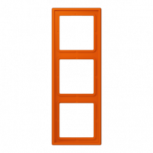 JUNG LS 990 Рамка 3-ая Orange vif(4320S)