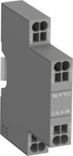 ABB Блок контактный дополнительный CAL4-11K боковой с втычными клеммами для контакторов AF09K...AF38K и реле NF22EK...NF40EK