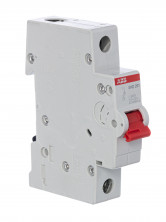 ABB SHD201 Рубильник 1P 25A рычаг крас.