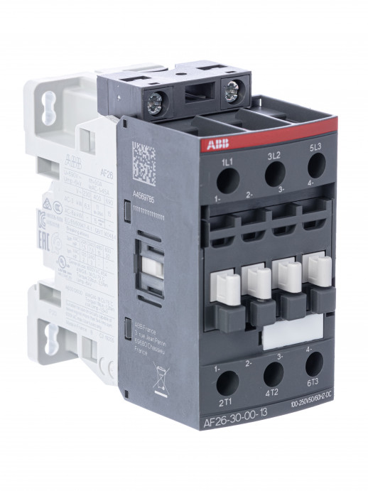 ABB AF26-30-00-13 Контактор с универсальной катушкой управления 100-250BAC/DC