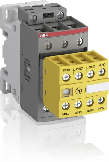 ABB Контактор AFS38-30-22-11 для систем безопасности, с универсальной катушкой управления 24-60В AC / 20-60В DC
