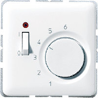 JUNG CD 500/CD plus Белый Термостат комнатный, 10(4)А