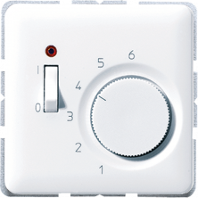 JUNG CD 500/CD plus Белый Термостат комнатный, 10(4)А
