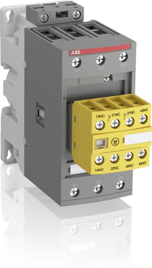 ABB Контактор AFS40-30-22-11 для систем безопасности, с универсальной катушкой управления 24-60В AC / 20-60В DC