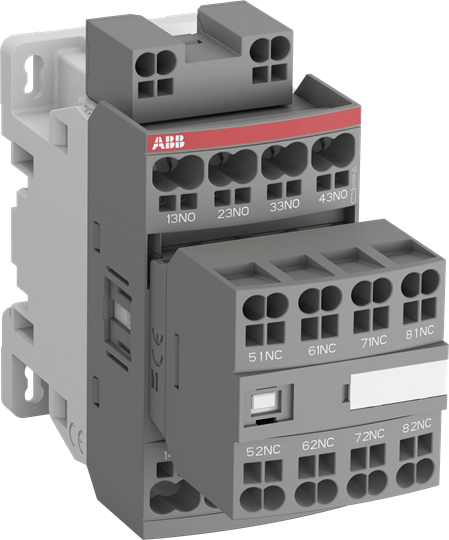 ABB Реле контакторное NFZ53EK-22 с втычными клеммами, с универсальной катушкой управления 48-130BAC/DC