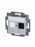 ABB EPJ Levit серый / белый Розетка компьютерная RJ45 кат,5e+заглуш,, серый