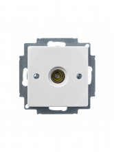 ABB BJB Basic 55 Бел Розетка TV оконечная