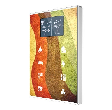 Zennio ZVI-TMDD TMD-Display One/Контроллер комнатный KNX, 8 сенсорных кнопок, дисплей 1.8 дюймов