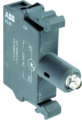 ABB Патрон MLBL-07W со встроенным светодиодом белый 230В AC