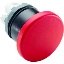 ABB MPM1-10R Кнопка красная ГРИБОК без фикс.