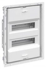 ABB Шкаф внутреннего монтажа 24М без двери с самозажимными клеммами N/PE UK624NB