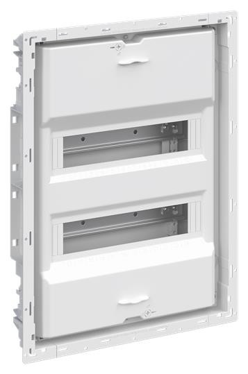 ABB Шкаф внутреннего монтажа 24М без двери с самозажимными клеммами N/PE UK624NB