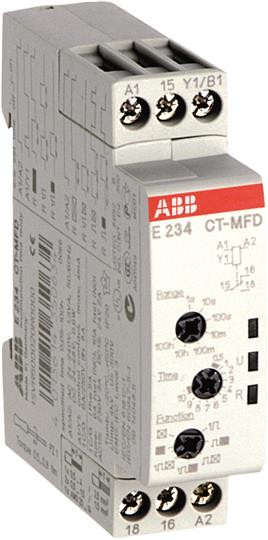 ABB CT-MFD Реле времени универсальное 24-48V DC, 24-240V AC 7