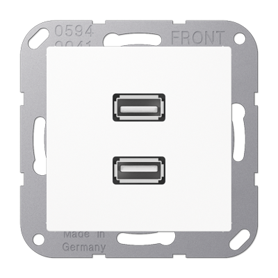 JUNG A500 Накладка 2xUSB