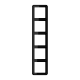 JUNG CD 500 Черная Рамка 5-ая