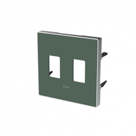 ABB SKY Комодоро Накладка для механизма 2хUSB зарядного устройства