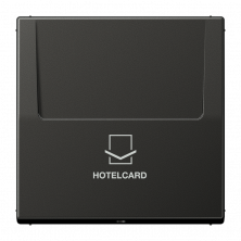 JUNG Накладка карточного выключателя "HOTELCARD" антрацит