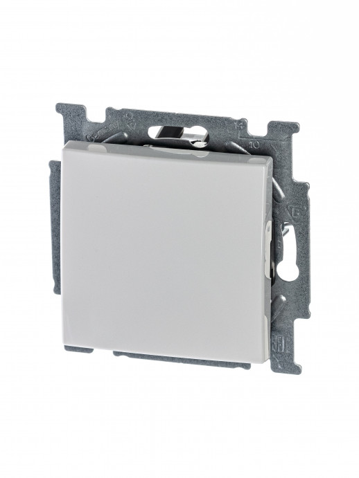 ABB BJB Basic 55 Бел Выключатель 1-клавишный