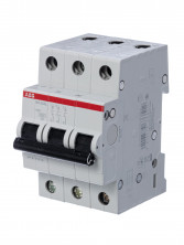 ABB Выключатель автоматический 3-полюсной SH203L C50