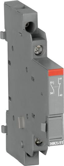 ABB Контакты дополнительные HK1-02 (2НЗ) боковые для автоматических выключателей MS116, MS132, MS132-T, MO132, MS165, MO165