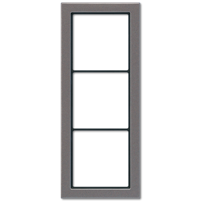 JUNG FD Design Антарцит (лакированный алюминий) Рамка 3-ая