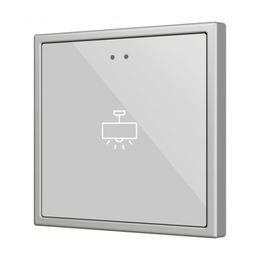 Выключатель сенсорный KNX, 70х70мм Zennio Flat 70