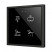 Выключатель сенсорный KNX, 70х70мм Zennio Flat 70