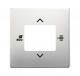 ABB 6109/03-866-500 Накладка на терморегулятор, сталь