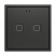 Выключатель сенсорный KNX, 70х70мм Zennio Tecla 70 X1/X2/X4/X6