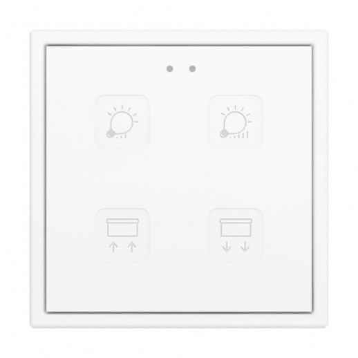 Выключатель сенсорный KNX, 70х70мм Zennio Tecla 70 X1/X2/X4/X6