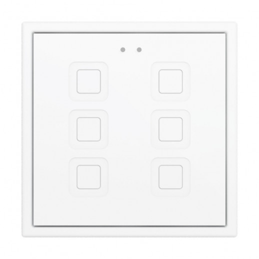Выключатель сенсорный KNX, 70х70мм Zennio Tecla 70 X1/X2/X4/X6